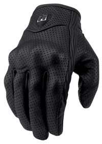 Icon Pursuit Black Gloves